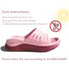 imageKuaiLu Womens Recovery Sandals With Comfortable Plantar Fasciitis SupportLadies Orthotic Open Toe Sport Slides Thick Cushion Reduces Stress on FeetJoints ampamp Back PostExercisePink Wine