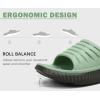 imageKuaiLu Womens Recovery Sandals With Comfortable Plantar Fasciitis SupportLadies Orthotic Open Toe Sport Slides Thick Cushion Reduces Stress on FeetJoints ampamp Back PostExerciseOlive Green