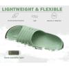 imageKuaiLu Womens Recovery Sandals With Comfortable Plantar Fasciitis SupportLadies Orthotic Open Toe Sport Slides Thick Cushion Reduces Stress on FeetJoints ampamp Back PostExerciseOlive Green