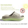 imageKuaiLu Womens Recovery Sandals With Comfortable Plantar Fasciitis SupportLadies Orthotic Open Toe Sport Slides Thick Cushion Reduces Stress on FeetJoints ampamp Back PostExerciseApricot Green