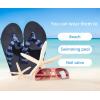 imageKuaiLu Flip Flops for Women with Arch Support Yoga Mat Comfortable Summer Beach Walking Thong Cushion Sandals Slip On Indoor OutdoorDark Blue