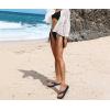 imageKuaiLu Flip Flops for Women with Arch Support Yoga Mat Comfortable Summer Beach Walking Thong Cushion Sandals Slip On Indoor OutdoorDark Blue
