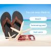 imageKuaiLu Flip Flops for Women with Arch Support Yoga Mat Comfortable Summer Beach Walking Thong Cushion Sandals Slip On Indoor OutdoorDark Brown