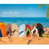 imageKuaiLu Flip Flops for Women with Arch Support Yoga Mat Comfortable Summer Beach Walking Thong Cushion Sandals Slip On Indoor OutdoorGreen Red
