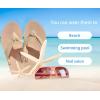 imageKuaiLu Flip Flops for Women with Arch Support Yoga Mat Comfortable Summer Beach Walking Thong Cushion Sandals Slip On Indoor OutdoorNude