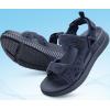 imageKuaiLu Mens Hiking Sandals With Arch Support Sport Recovery Athletic Walking Sandals For Man Outdoor Summer Casual Thick Cushion Beach Water Fisherman Sandal Size 714Dark Blue
