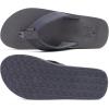 imageKuaiLu Mens Yoga Mat Leather Flip Flops Thong Sandals with Arch SupportDark Grey