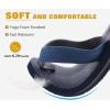 imageKuaiLu Mens Yoga Mat Leather Flip Flops Thong Sandals with Arch SupportInk Blue