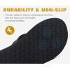 imageKuaiLu Mens Yoga Mat Leather Flip Flops Thong Sandals with Arch SupportKhaki Brown