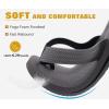 imageKuaiLu Mens Yoga Mat Leather Flip Flops Thong Sandals with Arch SupportLight Grey