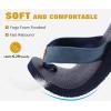 imageKuaiLu Mens Yoga Mat Leather Flip Flops Thong Sandals with Arch SupportNavy Blue