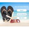 imageKuaiLu Womens Arch Support Flip Flops Comfortable Yoga Mat Cushion Slip on Walking Thong SandalsBrown