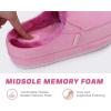 imageKuaiLu Womens Clog Slippers Cozy Warm Plush Lined With Arch Support Suede Faux Fur House ladies Bedroom Slippers Comfortable Memory Foam Slipon Womans Home Shoes Indoor Outdoor Thick Hard SolePink