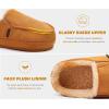 imageKuaiLu Womens Clog Slippers Cozy Warm Plush Lined With Arch Support Suede Faux Fur House ladies Bedroom Slippers Comfortable Memory Foam Slipon Womans Home Shoes Indoor Outdoor Thick Hard SoleKhaki