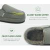 imageKuaiLu Womens Clog Slippers Cozy Warm Plush Lined With Arch Support Suede Faux Fur House ladies Bedroom Slippers Comfortable Memory Foam Slipon Womans Home Shoes Indoor Outdoor Thick Hard SoleGreen