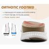 imageKuaiLu Womens Orthopedic Walking Sandals Recovery Sport Outdoor Hiking Water Sandles Thick Athletic Cushion Adjustable Leather Strap Sandals with Comfortable Plantar Fasciitis Arch SupportBeige
