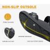 imageKuaiLu Womens Orthopedic Walking Sandals Recovery Sport Outdoor Hiking Water Sandles Thick Athletic Cushion Adjustable Strap Sandals with Comfortable Plantar Fasciitis Arch SupportAll Black