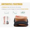 imageKuaiLu Womens Orthopedic Walking Sandals Recovery Sport Outdoor Hiking Water Sandles Thick Athletic Cushion Adjustable Strap Sandals with Comfortable Plantar Fasciitis Arch SupportBlack Khaki