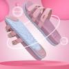 imageKuaiLu Womens Orthotic Slides Comfort Plantar Fasciitis Arch Support Slip on Sandals Ladies Soft Cushion Lightweight Fashion Flat Sandals with Adjustable StrapsPink