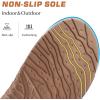 imageKuaiLu Mens Clog Slippers with Arch Support Suede Faux Fur Memory Foam Warm House Shoes Comfortable Slipon Mans Bedroom Indoor Outdoor Slippers Rubber Sole Size 716Brown Plaidchoose One Size Down