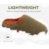 imageKuaiLu Mens House Memory Foam Slippers with Comfy Warm Plush Lining Felt Slip On Casual Pantuflas Mans Comfortable Bedroom Shoes Rubber Sole for IndoorampampOutdoor Mens Size 715Green Brown