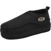 imageKuaiLu Mens Slippers Cozy Memory Foam House Slipper Shoes Warm Suede Winter Moccasins Slipon Boots Slippers For Man with Fuzzy Sherpa Lining ampamp IndoorOutdoor Hard Rubber SoleBlack
