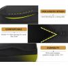 imageKuaiLu Mens Slippers Cozy Memory Foam House Slipper Shoes Warm Suede Winter Moccasins Slipon Boots Slippers For Man with Fuzzy Sherpa Lining ampamp IndoorOutdoor Hard Rubber SoleBlack