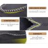 imageKuaiLu Mens Slippers Cozy Memory Foam House Slipper Shoes Warm Suede Winter Moccasins Slipon Boots Slippers For Man with Fuzzy Sherpa Lining ampamp IndoorOutdoor Hard Rubber SoleGrey