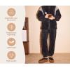imageKuaiLu Mens Slippers Cozy Memory Foam House Slipper Shoes Warm Suede Winter Moccasins Slipon Boots Slippers For Man with Fuzzy Sherpa Lining ampamp IndoorOutdoor Hard Rubber SoleKhaki Brown