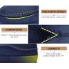 imageKuaiLu Mens Slippers Cozy Memory Foam House Slipper Shoes Warm Suede Winter Moccasins Slipon Boots Slippers For Man with Fuzzy Sherpa Lining ampamp IndoorOutdoor Hard Rubber SoleDark Blue