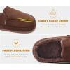 imageKuaiLu Womens Clog Slippers Cozy Suede Warm Plush Lined Arch Support Faux Fur House Ladies Bedroom Slippers Comfy Orthotic Memory Foam Plantar Fasciitis Home Indoor Outdoor Shoes Brown US8