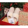 imageKuaiLu Womens Fluff Dual Memory Foam Slippers Ladies Cozy Arch Support Warm Scuff Slippers Slip on Comfy Winter House Shoes with NonSlip Indoor Outdoor Hard SoleApricot