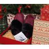 imageKuaiLu Womens Fluff Dual Memory Foam Slippers Ladies Cozy Arch Support Warm Scuff Slippers Slip on Comfy Winter House Shoes with NonSlip Indoor Outdoor Hard SoleRed