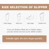 imageKuaiLu Womens House Platform Slippers Cozy Fuzzy Plush Knit Slipper Ladies Warm Fur Lined Winter Slip On Home Bedroom Thick Cushion Shoes Indoor Outdoor Hard SoleLight Grey
