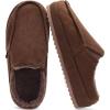 imageKuaiLu Womens Clog Slippers Cozy Suede Warm Plush Lined Arch Support Faux Fur House Ladies Bedroom Slippers Comfy Orthotic Memory Foam Plantar Fasciitis Home Indoor Outdoor Shoes Brown US8