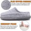 imageKuaiLu Womens Clog Slippers with Comfy Memory FoamGreychoose One Size Up