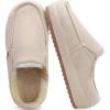 imageKuaiLu Womens Clog Slippers Cozy Suede Warm Plush Lined Arch Support Faux Fur House Ladies Bedroom Slippers Comfy Orthopedic Memory Foam Plantar Fasciitis Home Indoor Outdoor Shoes Beige US7