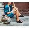 imageKuaiLu Mens Orthotic Sandals Athletic Thick Cushion Recovery Sport Slides Adjustable Strap Open Toe Walking Sandles With Comfortable Plantar Fasciitis Arch SupportBlack