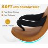imageKuaiLu Flip Flops for Women with Arch Support Yoga Mat Comfortable Summer Beach Walking Thong Cushion Sandals Slip On Indoor OutdoorBlack Khaki