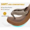 imageKuaiLu Flip Flops for Women with Arch Support Yoga Mat Comfortable Summer Beach Walking Thong Cushion Sandals Slip On Indoor OutdoorCamel Apricot