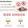 imageKuaiLu Mens Recovery Sandals Orthotic Thick Cushion Open Toe Sport Slides Reduces Stress on Feet With Comfortable Plantar Fasciitis Joints ampamp Back PostExerciseTan