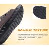 imageKuaiLu Mens Recovery Sandals Orthotic Thick Cushion Open Toe Sport Slides Reduces Stress on Feet With Comfortable Plantar Fasciitis Joints ampamp Back PostExerciseChestnut