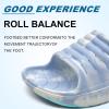 imageKuaiLu Mens Recovery Sandals Orthotic Thick Cushion Open Toe Sport Slides Reduces Stress on Feet With Comfortable Plantar Fasciitis Joints ampamp Back PostExerciseCfgbluish White