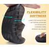 imageKuaiLu Mens Recovery Sandals Orthotic Thick Cushion Open Toe Sport Slides Reduces Stress on Feet With Comfortable Plantar Fasciitis Joints ampamp Back PostExerciseChestnut