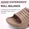 imageKuaiLu Mens Recovery Sandals Orthotic Thick Cushion Open Toe Sport Slides Reduces Stress on Feet With Comfortable Plantar Fasciitis Joints ampamp Back PostExerciseTan
