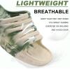 imageKuaiLu Mens Recovery Sandals Orthotic Thick Cushion Open Toe Sport Slides Reduces Stress on Feet With Comfortable Plantar Fasciitis Joints ampamp Back PostExerciseWhite Green
