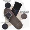 imageKuaiLu Mens Slides Soft Cushion Sport Sandals with Plantar Fasciitis Arch Support Adjustable Open Toe Summer Slippers Slip on Indoor Outdoor Size 715Brown