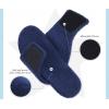 imageKuaiLu Mens Slides Soft Cushion Sport Sandals with Plantar Fasciitis Arch Support Adjustable Open Toe Summer Slippers Slip on Indoor Outdoor Size 715Plush Blue