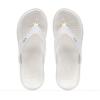 imageKuaiLu Womens Flip Flops Ladies Yoga Mat Comfortable Walking Thong Sandals With Plantar Fasciitis Arch Support Slip On Indoor Outdoor For SummerAll White