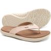 imageKuaiLu Womens Flip Flops Ladies Yoga Mat Comfortable Walking Thong Sandals With Plantar Fasciitis Arch Support Slip On Indoor Outdoor For SummerBeige White
